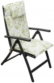 Doppler ACTIVE káro - záhradné polohovacie kreslo