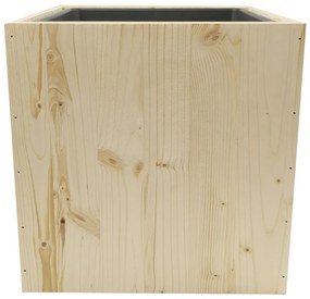 AMADEA Drevený obal s kvetináčom, 27x27x27cm Český výrobok