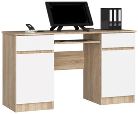 PC stolík Aranandose (dub sonoma + biela). Vlastná spoľahlivá doprava až k Vám domov. 1117051