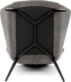 Kreslo sivé AK-H9206 GREY2