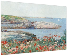 Obraz - Childe Hassam, Poppies, Isles of Shoals, reprodukcia (90x60 cm)