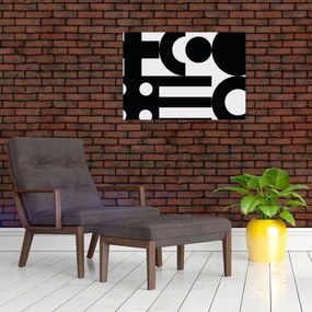 Obraz - Geometrická abstrakcia N⁰3 (70x50 cm)