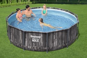 Bazén Steel Pro Max Wood 366x100 cm Bestway - 5614X