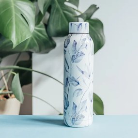 Nerezová termofľaša Solid Grey Bouquet 630 ml