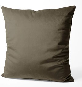 Biante Zamatová obliečka na vankúš SV-031 Hnedá khaki 35 x 45 cm
