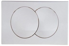 Geberit Delta, splachovacie tlačidlo pre modul DELTA20, UP100, biela, 115.100.11.1