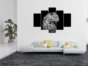 Obraz - Leopard (150x105 cm)