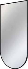 Deante Silia, zarámované závesné zrkadlo 500x1000mm, čierna matná, DEA-ADI_N851