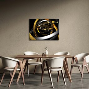 Obraz modernej abstrakcie (70x50 cm)