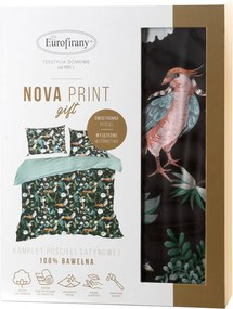 SATÉNOVÉ OBLIEČKY GIFT2 140X200 CM, 1KS 70X80 CM VZOROVANÉ