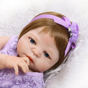 Hawaj Reborn realistická bábika na hranie Ruzenka 57 cm
