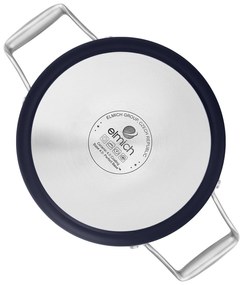 Elmich Nepriľnavý keramický hrniec Vital Ø 20 cm (3.5L) - tmavo modrá