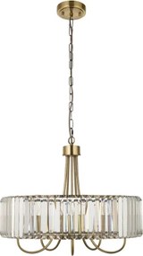Endon 119610 - Luster na reťazi VISCONTI 5xE14/6W/230V mosadz