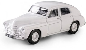 115927 Daffi Kovový model - Warszawa M20, 1:43 Biela