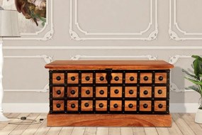 furniture-nabytek.cz - Rustikalna truhla 90x45x45 z masívu palisander