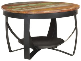 Konferenčný stolík Ø68x43 cm recyklovaný masív