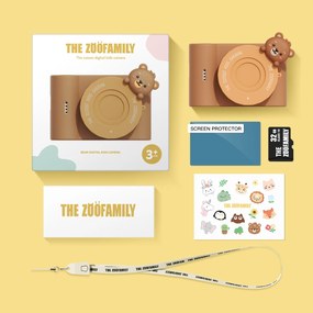 Detský digitálny fotoaparát Urban ZOO - medveď