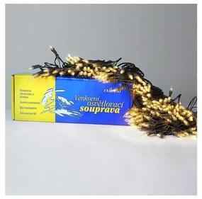 Vianočná vonkajšia reťaz 160x1,5V/0,07A/46m IP44