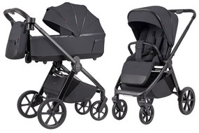 Kočík 2v1 Carrello Omega Plus meteor grey 2024