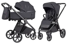 Kočík 2v1 Carrello Omega Plus meteor grey 2024