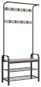 Vešiakový stojan s botníkom HSR400B02