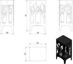 Stojaci biokrb Foxtrot
