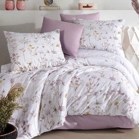 SATÉNOVÉ OBLIEČKY LUXURY VESSAN 200X220 CM, 2KS 70X80 CM KVETY
