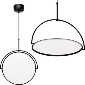 Toolight Toolight, LED stropné svietidlo 35cm APP1426-C, čierna, OSW-01880