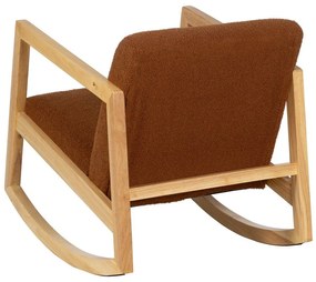 Hnedé hojdacie kreslo – Ixia