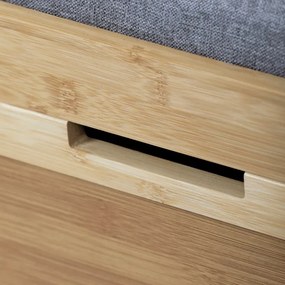 Bambusový botník prírodný DR-N1014 GREY2