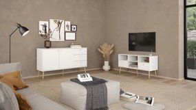 Komoda Boazy 147 cm bílá