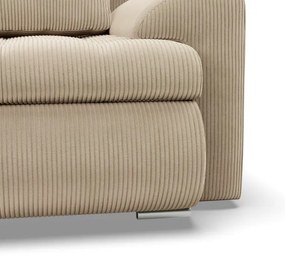 Trojmiestna rozkladacia sedačka FORESTA béžová