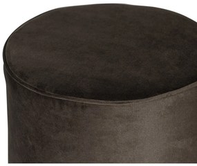 Olivový puf WOOOD Sara High