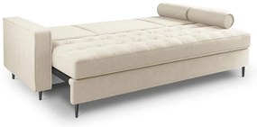 Svetlobéžová rozkladacia pohovka Milo Casa Santo