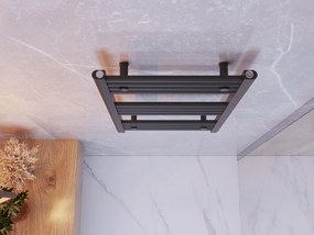 Erga Basic, vykurovacie teleso 800x500 mm, 322 W, čierna, ERG-LAV-BASIC-8050-BK