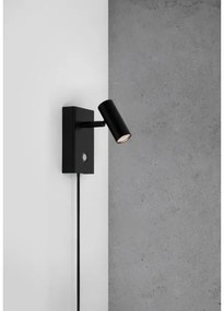 Nordlux - LED Stmievateľné nástenné bodové svietidlo OMARI LED/3,2W/230V čierna