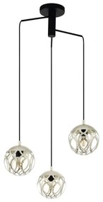 Eglo 99073 - Luster na lanku MIRTAZZA 3xE27/60W/230V