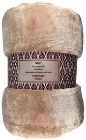 Deka Nest Super Soft svetloružová 200x220 Merkury Home
