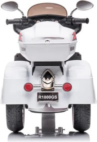 LEAN CARS Nabíjateľná trojkolesová motorka Goldwing White