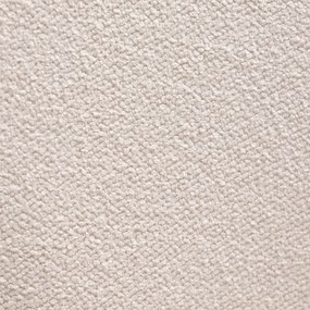 Jídelní designová židle Elaine boucle krémová