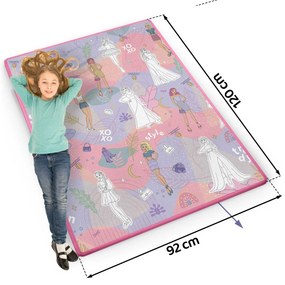 Rolovaná penová podložka na vyfarbovanie 120 x 90 x 0,3 cm Ricokids RK-344