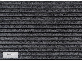 Antracitová menčestrová leňoška (ľavý roh) Chic Charlotte – Miuform