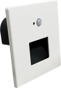 Brilagi - LED schodiskové svietidlo s pohybovým senzorom JACK LED/3W/230V 3000/4000/6500K biela