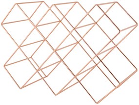 Echtwerk Stojan na víno/Podložka pod hrniec (stojan na víno pre 8 fliaš, medená)  (100332405)