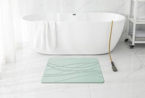 Bezdoteku Kremelinová predložka do kúpeľne zelená 60x39