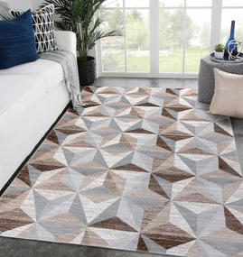 Koberec ARGENT - W6096 trojuholníky