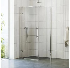 Ravak - Sprchový kút COOL 90x90 cm lesklý chróm