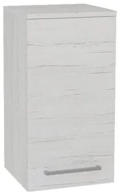 Mereo, Mereo Bino kúpeľňová skrinka horná 63 cm, pravá, Multidecor, Pino Aurélio, MER-CN696PINO