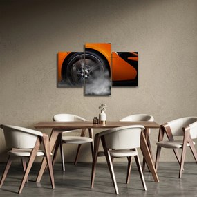Obraz - Oranžový športiak (90x60 cm)