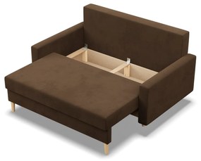 Rozkladacia pohovka ETNA - model 2 Hnedá